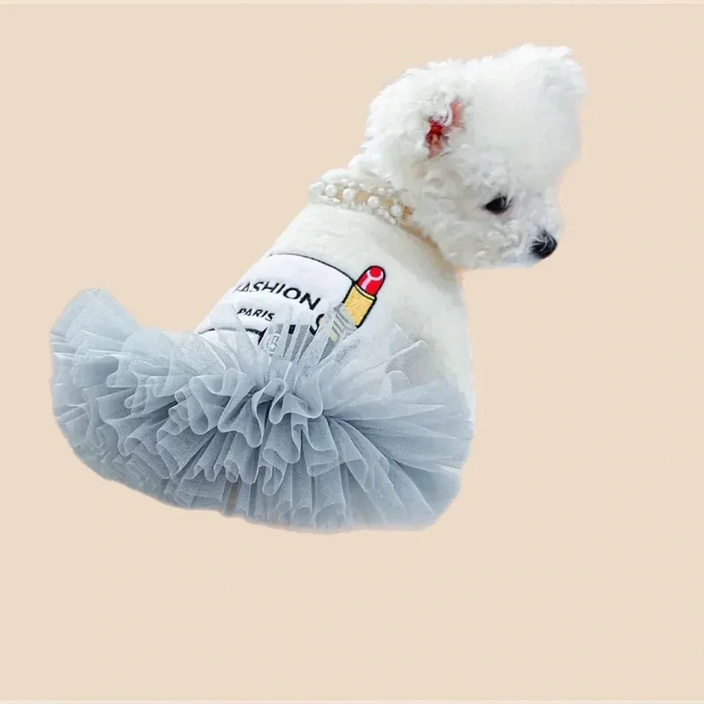 🌟NEW🌟 Fashion Paris Premium Mesh Pet Dress